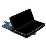 YX0020 For Samsung Galaxy Z Fold5 5G PU Leather+PC Phone Case Card Slots Shockproof Cover
