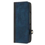 YX0020 For Samsung Galaxy Z Fold5 5G PU Leather+PC Phone Case Card Slots Shockproof Cover