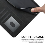 For Samsung Galaxy A24 4G (162.1mm) Phone Case with Strap Imprint PU Leather Wallet Stand Cover