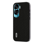 ABEEL For Honor X50i 5G / 90 Lite 5G Carbon Fiber Texture Phone Case Leather Coated PC+TPU Back Cover