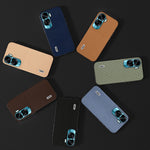 ABEEL For Honor X50i 5G / 90 Lite 5G Carbon Fiber Texture Phone Case Leather Coated PC+TPU Back Cover