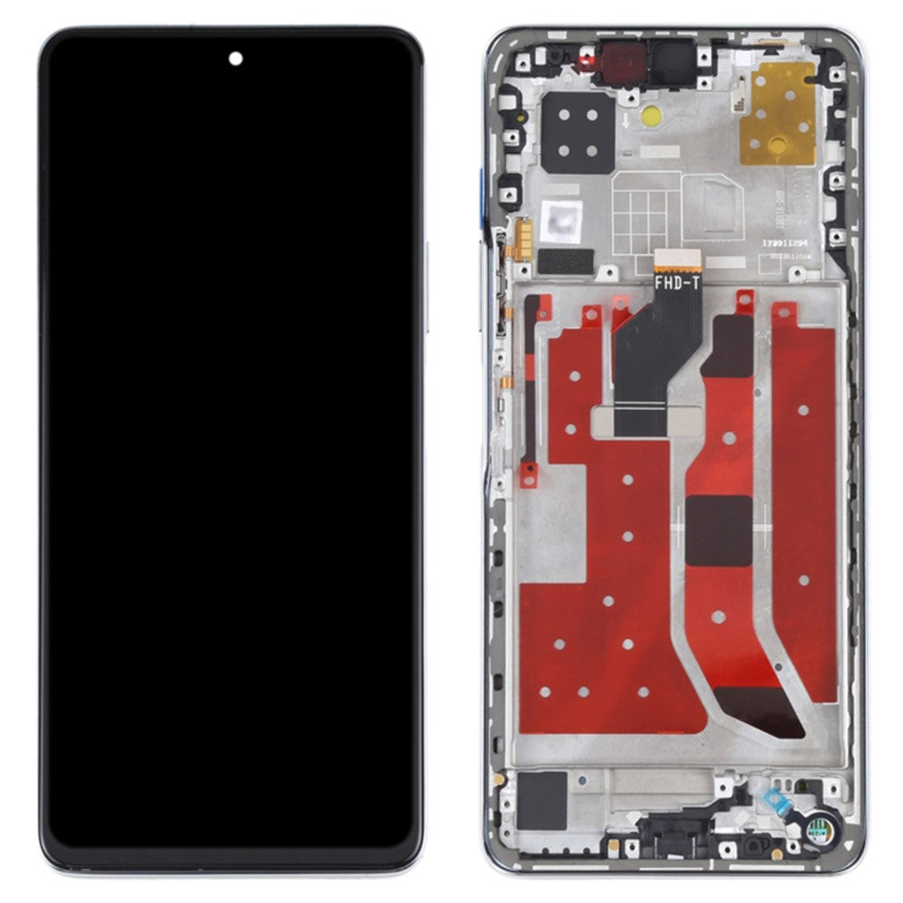 For Huawei nova 9 SE Grade C LCD Screen and Digitizer Assembly + Frame Replacement Part (without Logo)