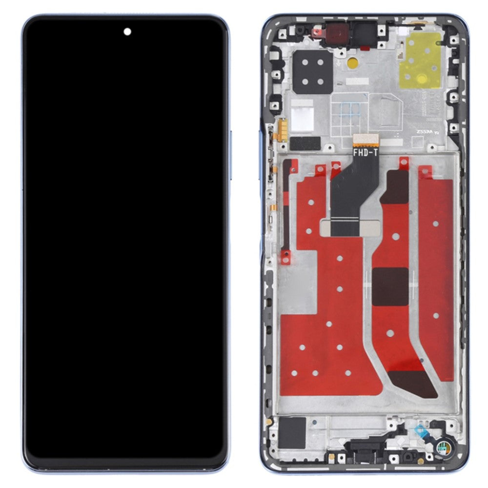 For Huawei nova 9 SE Grade C LCD Screen and Digitizer Assembly + Frame Replacement Part (without Logo)