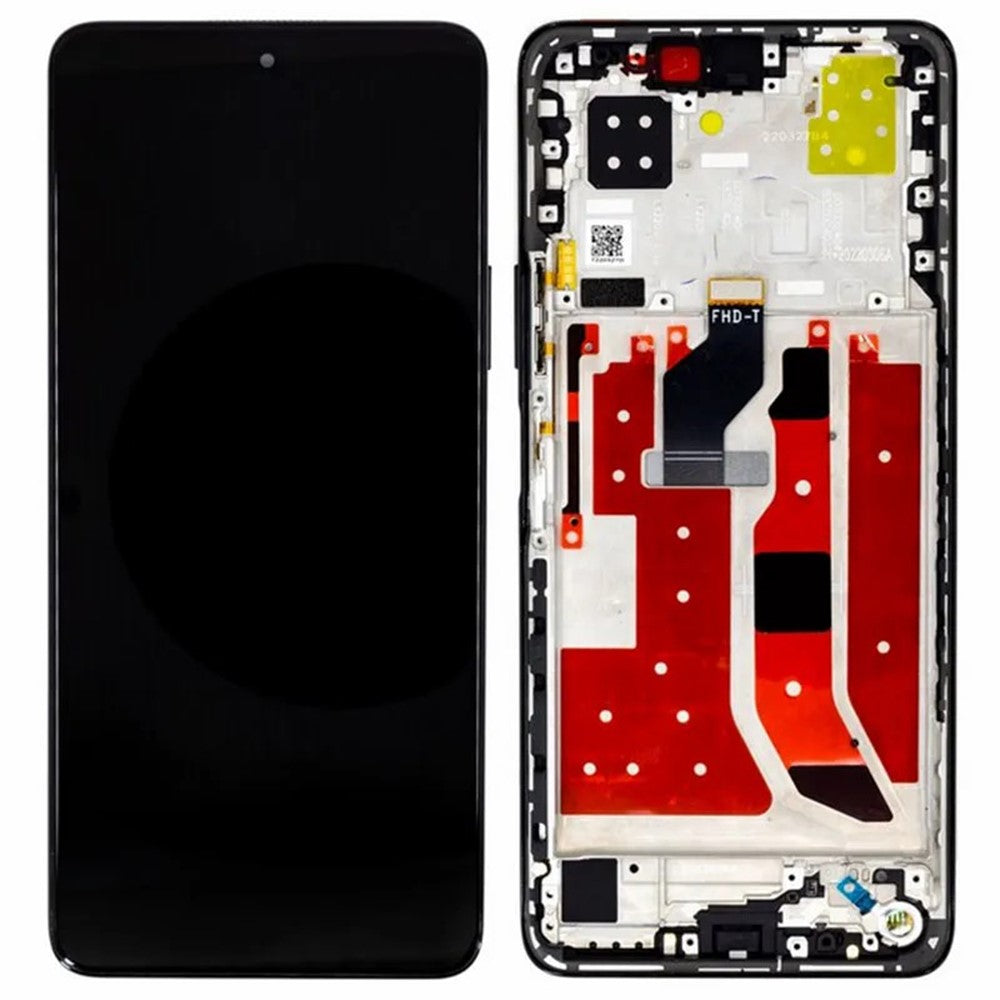 For Huawei nova 9 SE Grade C LCD Screen and Digitizer Assembly + Frame Replacement Part (without Logo)