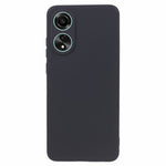 Straight Edge Phone Case for Oppo A78 4G , Lens Precise Cutout Soft TPU Anti-scratch Cover