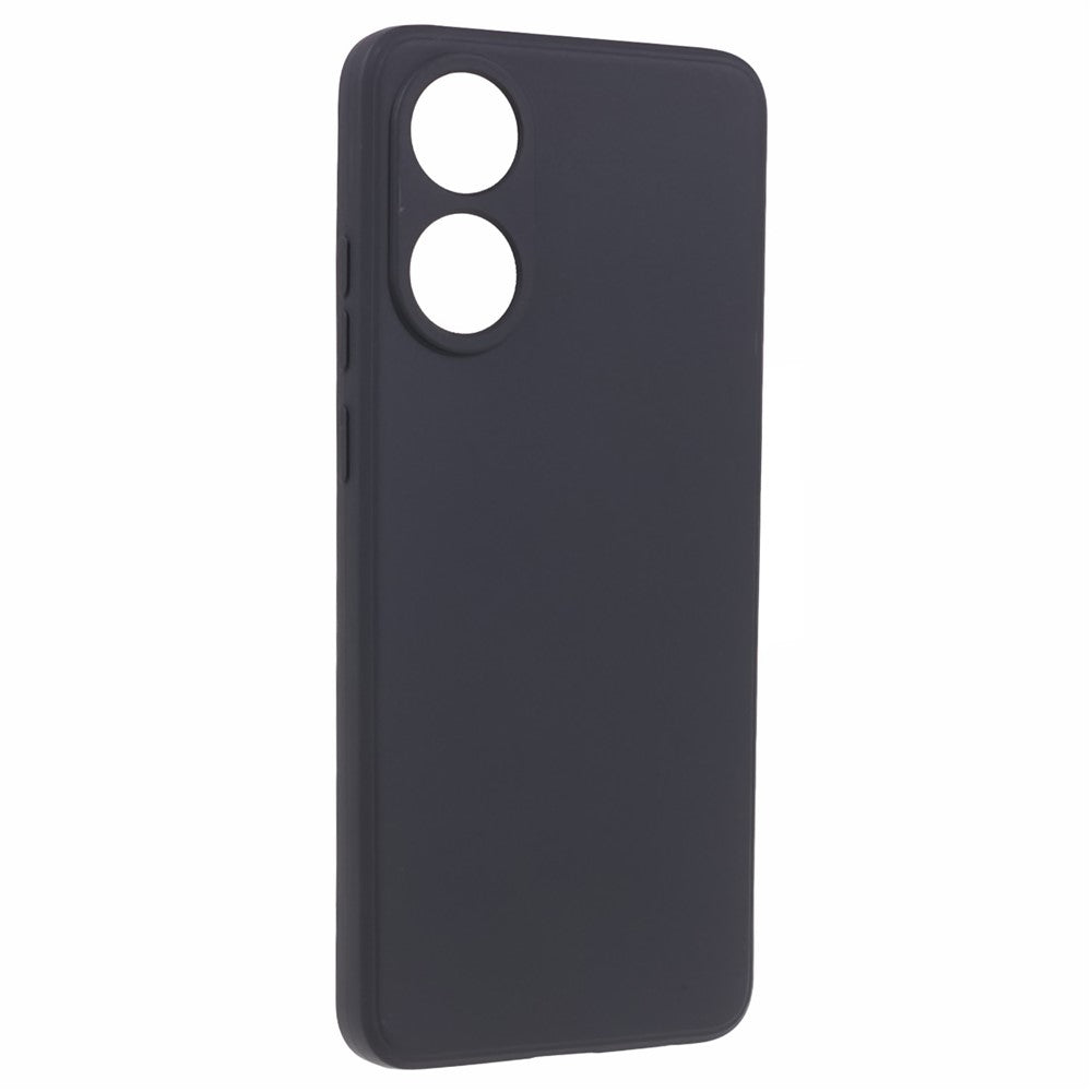 For Oppo A58 4G Straight Edge Soft TPU Phone Case Lens Precise Cutout Anti-drop Cover