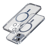 SULADA for iPhone 15 Plus Slim Case Compatible with MagSafe TPU+PC Cover with Lens Film