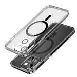 SULADA for iPhone 15 Plus Slim Case Compatible with MagSafe TPU+PC Cover with Lens Film
