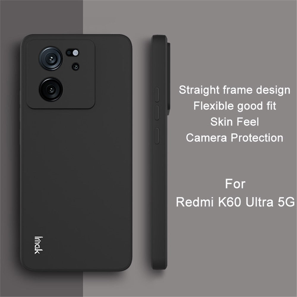 IMAK UC-4 Series Soft TPU Phone Case for Xiaomi Redmi K60 Ultra , Straight Edge Phone Cover