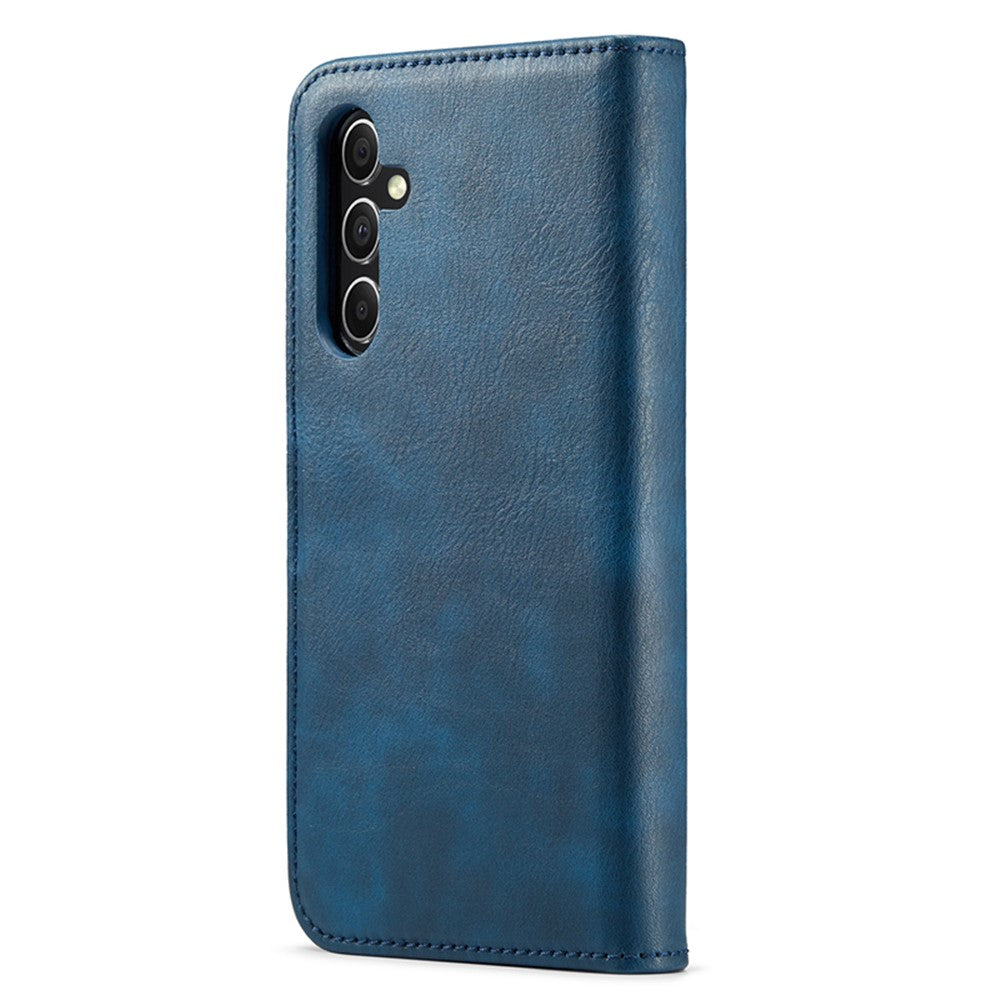 DG.MING for Samsung Galaxy S23 FE Detachable Phone Cover Split Leather Wallet Stand Phone Case