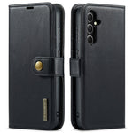 DG.MING for Samsung Galaxy S23 FE Detachable Phone Cover Split Leather Wallet Stand Phone Case