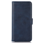 For Oppo A58 5G Cowhide Texture Phone Case Folio Flip Wallet Stand Leather Phone Cover