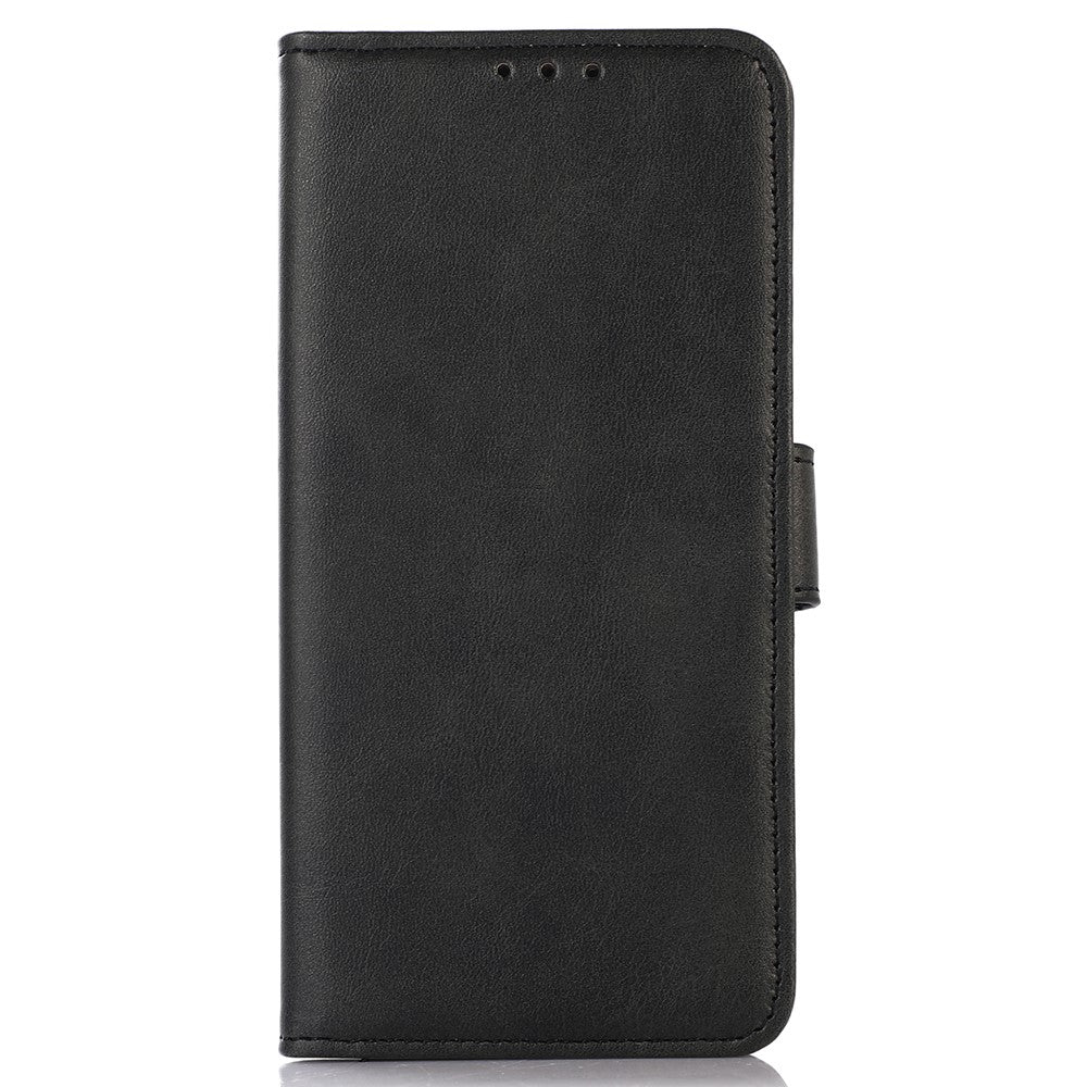 For Oppo A58 4G Cowhide Texture Phone Case Wallet Stand Shockproof Leather Phone Cover