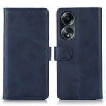 For Oppo A58 4G Cowhide Texture Phone Case Wallet Stand Shockproof Leather Phone Cover