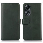 For Oppo A58 4G Cowhide Texture Phone Case Wallet Stand Shockproof Leather Phone Cover