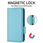 For Oppo A58 4G Litchi Texture Phone Case Leather Wallet Stand Cover with Strap
