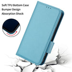 For Oppo A58 4G Litchi Texture Phone Case Leather Wallet Stand Cover with Strap