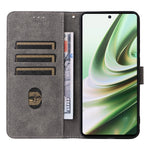 OnePlus Nord CE3 5G / Oppo K11 5G RFID-blockerande mobilmobilskal läderplånboksfodral med rem