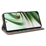 OnePlus Nord CE3 5G / Oppo K11 5G RFID-blockerande mobilmobilskal läderplånboksfodral med rem