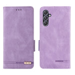 For Samsung Galaxy F34 5G / M34 5G PU Leather Wallet Phone Case with Hardware Decor and Anti-drop Stand Cover