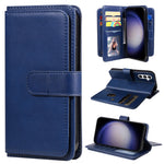 For Samsung Galaxy S23 FE Leather Case with 10 Card Holder Phone Cover Stand