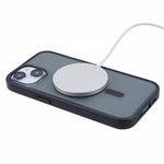 Matt mobilskal för iPhone 15 Plus, kompatibelt med MagSafe PC+TPU-bakstycke