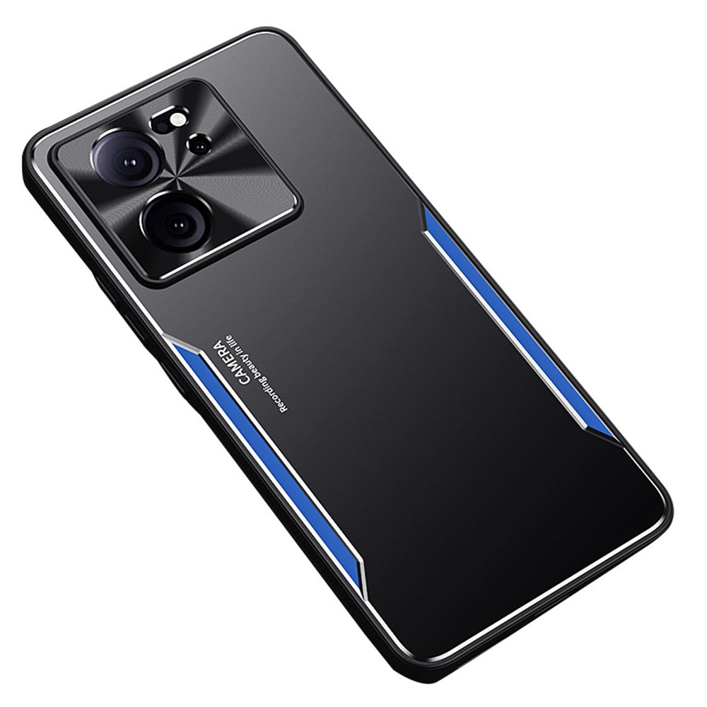 For Xiaomi Redmi K60 Ultra / 13T / 13T Pro Shockproof Phone Case TPU + Aluminum Alloy Anti-drop Back Cover