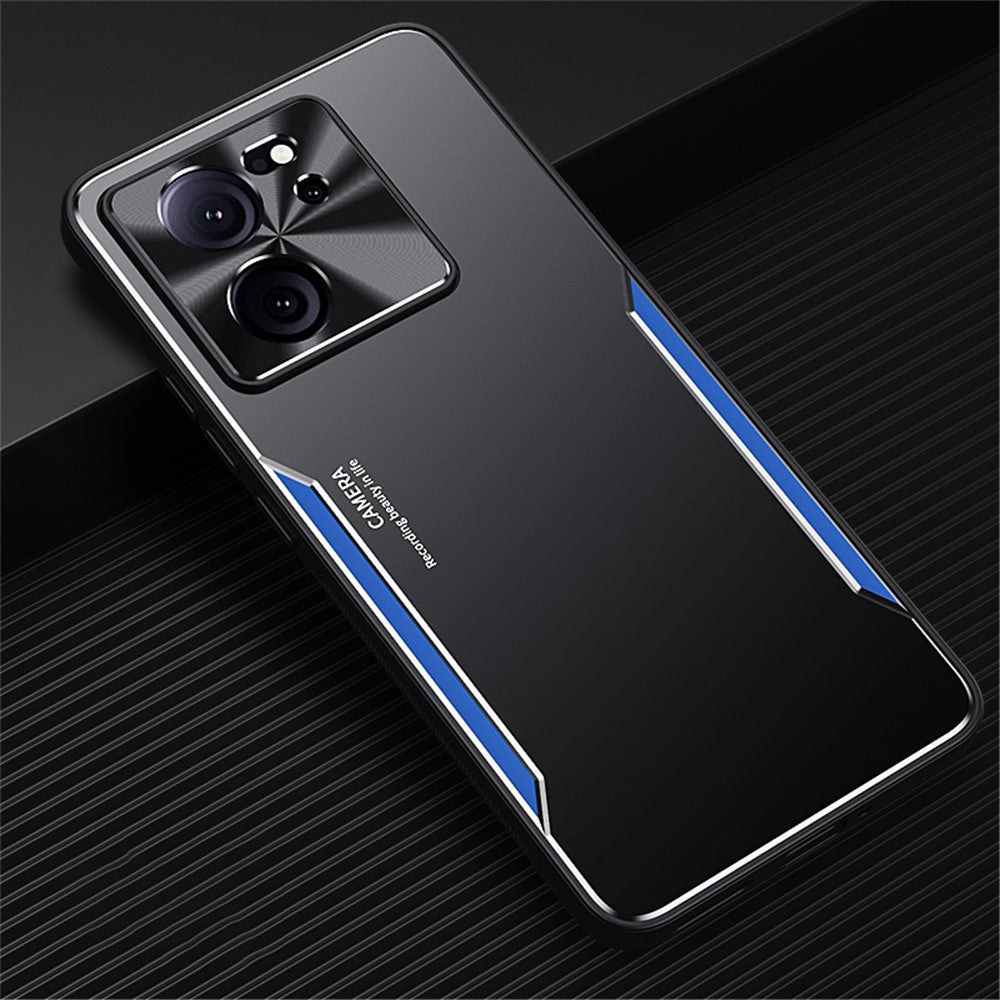 For Xiaomi Redmi K60 Ultra / 13T / 13T Pro Shockproof Phone Case TPU + Aluminum Alloy Anti-drop Back Cover