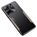 For Xiaomi Redmi K60 Ultra / 13T / 13T Pro Shockproof Phone Case TPU + Aluminum Alloy Anti-drop Back Cover