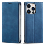 FORWENW Fantasy Series Phone Case for iPhone 15 Pro , Skin-touch Leather Phone Cover Shell Wallet