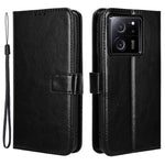 Xiaomi 13T / 13T Pro / Redmi K60 Ultra PU-lädermobilskal Crazy Horse Texture Plånboksfodral