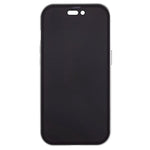 For iPhone 15 Magnetic Cover Metal Frame + Double-sided Tempered Glass Anti-peep Phone Case