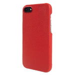 For iPhone 7 / 8 / SE (2020) / SE (2022) Incomplete Cover Genuine Cow Leather+PC Shell Litchi Texture Magnetic Phone Case