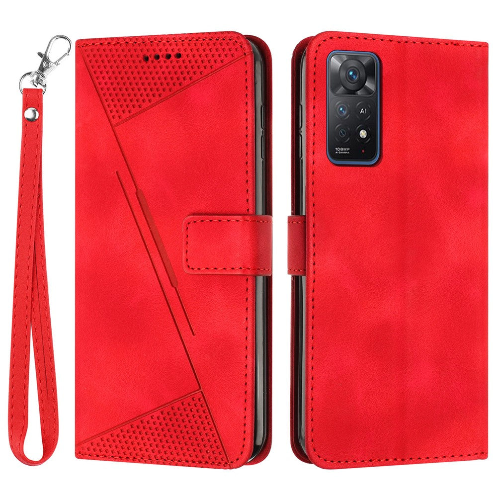 Läderfodral till Xiaomi Redmi Note 12 Pro 4G / Note 11 Pro 4G (MediaTek) / Note 11 Pro 5G (Qualcomm) / Note 11 Pro+ 5G Stativplånbok för mobil