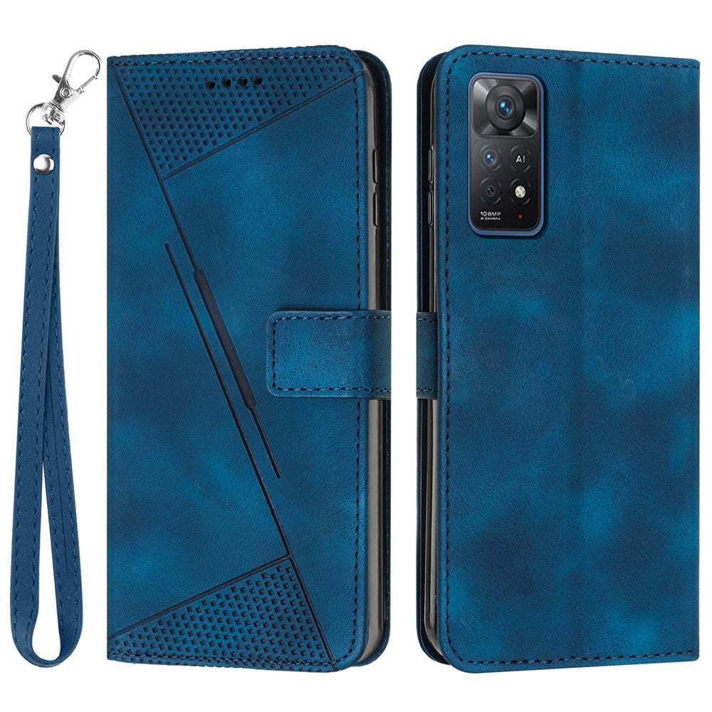 Läderfodral till Xiaomi Redmi Note 12 Pro 4G / Note 11 Pro 4G (MediaTek) / Note 11 Pro 5G (Qualcomm) / Note 11 Pro+ 5G Stativplånbok för mobil