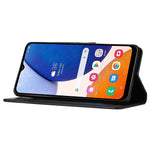 Til Samsung Galaxy Z Fold5 5G Imprinted Butterflies Anti-ridse Telefoncover PU Læder Pung Cover Stativ med Rem