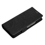 Til Samsung Galaxy Z Fold5 5G Imprinted Butterflies Anti-ridse Telefoncover PU Læder Pung Cover Stativ med Rem