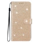 For Xiaomi 13 Lite / Civi 2 5G Glittery PU Leather Phone Case Wallet Stand Anti-shock Cover