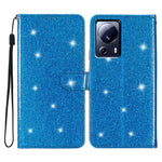For Xiaomi 13 Lite / Civi 2 5G Glittery PU Leather Phone Case Wallet Stand Anti-shock Cover