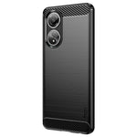 MOFI JK TPU Series-1 för Oppo A58 4G Borstat Skal TPU Reptåligt Kolfibertextur Mobilskal