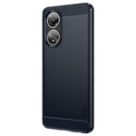 MOFI JK TPU Series-1 för Oppo A58 4G Borstat Skal TPU Reptåligt Kolfibertextur Mobilskal