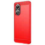 MOFI JK TPU Series-1 för Oppo A58 4G Borstat Skal TPU Reptåligt Kolfibertextur Mobilskal