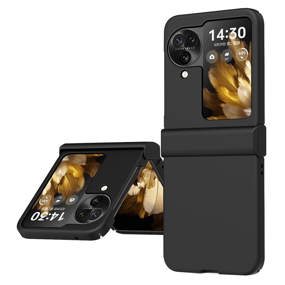 For Oppo Find N3 Flip 5G Hinge Protection Phone Case Hard PC Shock-Absorption Cover