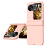 For Oppo Find N3 Flip 5G Hinge Protection Phone Case Hard PC Shock-Absorption Cover