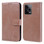 Xiaomi Redmi Note 12 Pro 5G / Note 12 Pro Speed 5G / Poco X5 Pro 5G Enfärgat PU-läderfodral Plånboksfodral