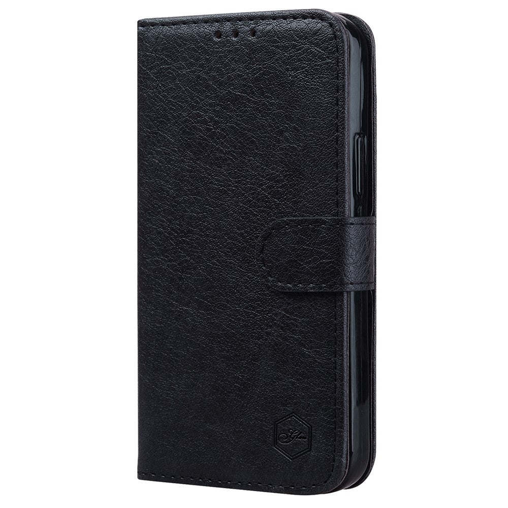 For Samsung Galaxy S23 FE Solid Color PU Leather Wallet Case Cell Phone Horizontal Stand Cover