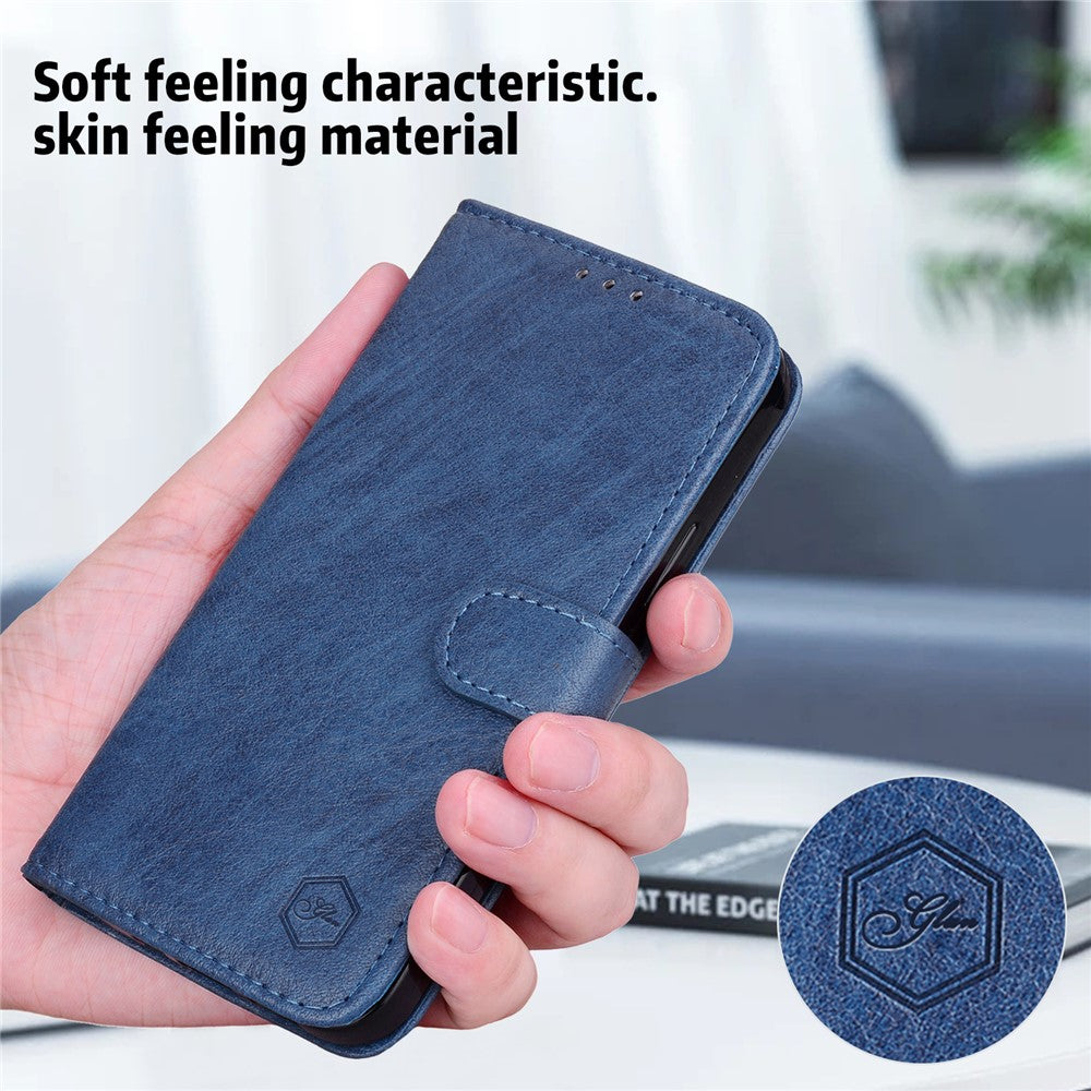 For Xiaomi Redmi Note 12 Pro+ 5G PU Leather Wallet Case Solid Color Cell Phone Stand Cover