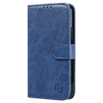 For Xiaomi Redmi Note 12 Pro+ 5G PU Leather Wallet Case Solid Color Cell Phone Stand Cover