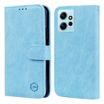 Xiaomi Redmi Note 12 4G Enfärgat Stötsäkert PU-läder Plånboksfodral Mobilmobil Stativskydd