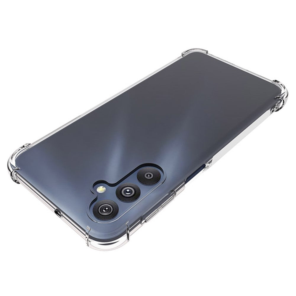 For Samsung Galaxy F34 5G / M34 5G Flexible TPU Phone Cover HD Clear Phone Case Anti-scratch Shell